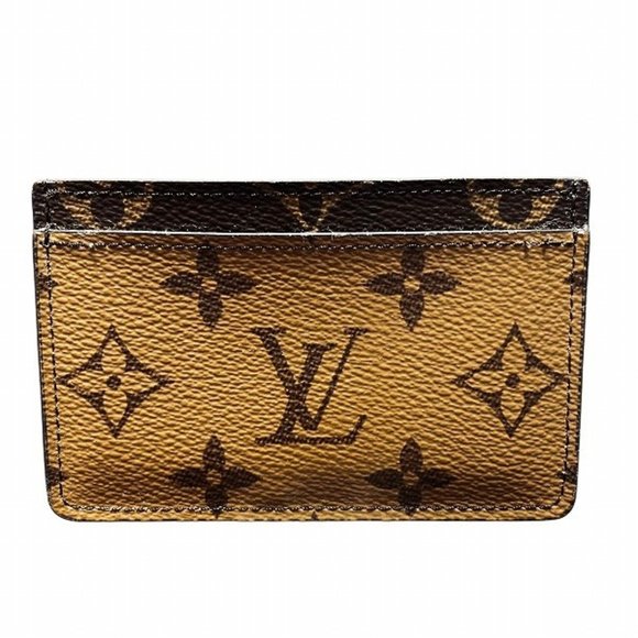 Louis Vuitton Monogram Reverse Porte Carte Sample M69161 Business Card Case f... - Picture 1 of 9